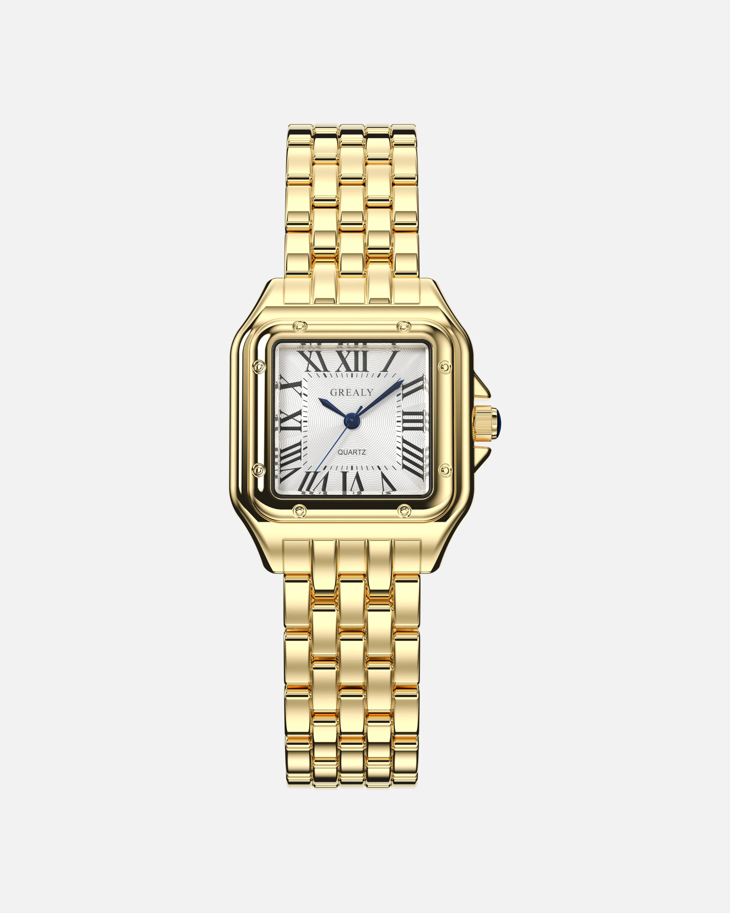 GREALY QUARTZ SQUARE WATCH