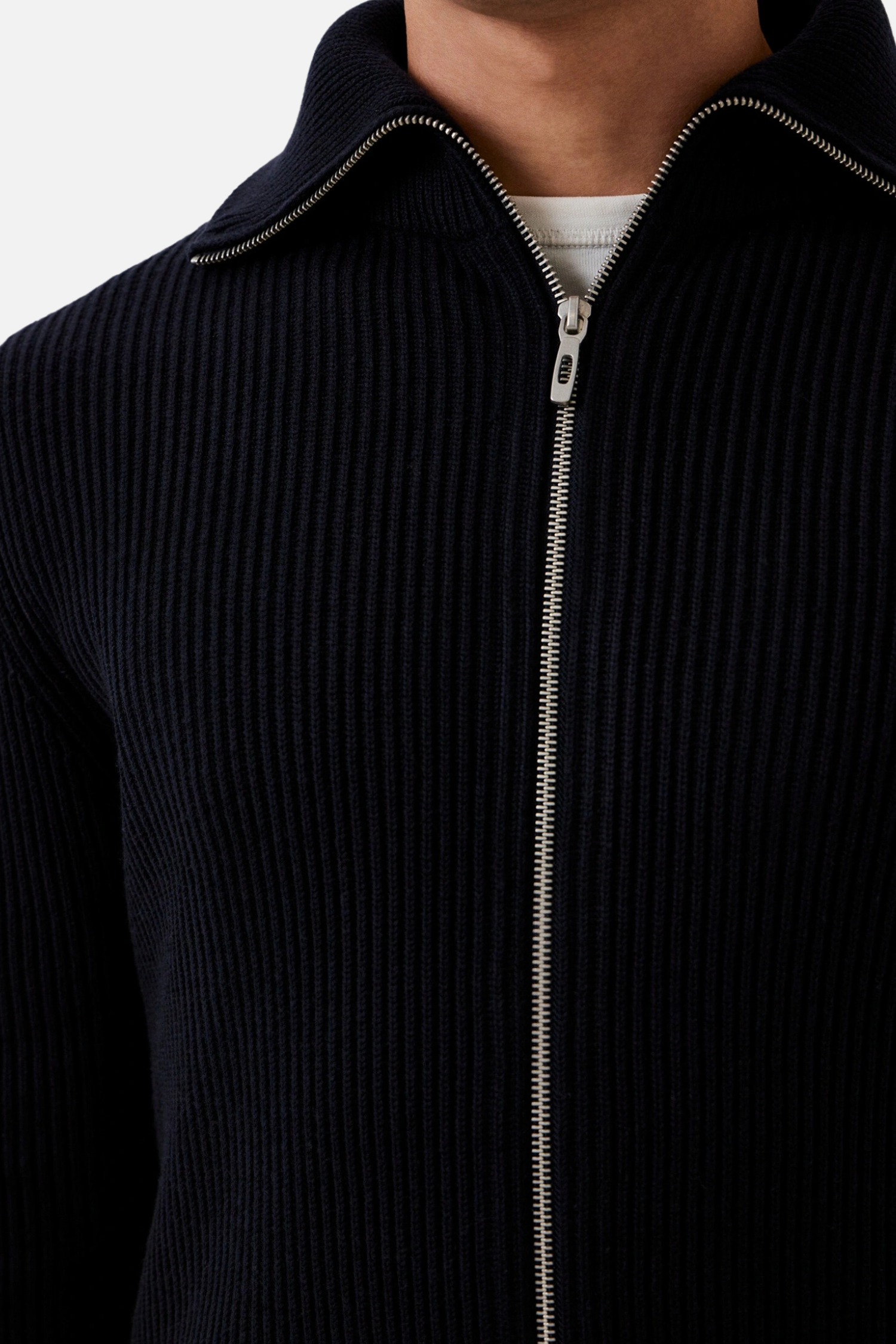 Cardigan mit Voll-Zip